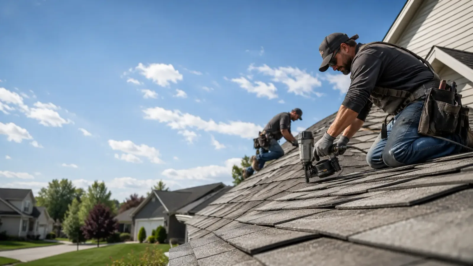 Storm Damage Roof Repair in Clarksburg, WV near me